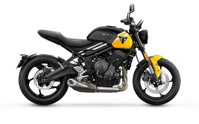 2025 Triumph Trident 660 Cosmic Yellow/Sapphire Black
