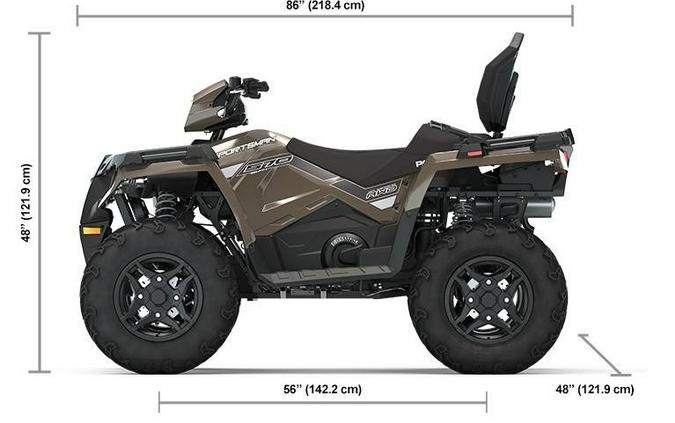 2022 Polaris Industries Sportsman Touring 570 Premium Nara Bronze