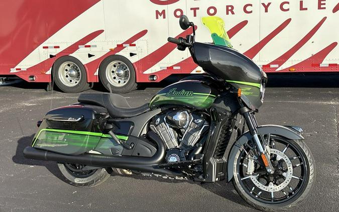 2026 Indian Chieftain Powerplus Dark Horse Signature Series Abyss Metallic / Cypher Gr
