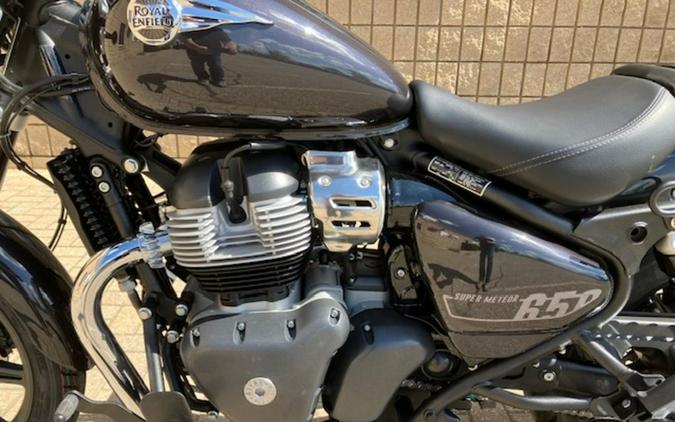 2024 Royal Enfield Super Meteor 650 Astral Black