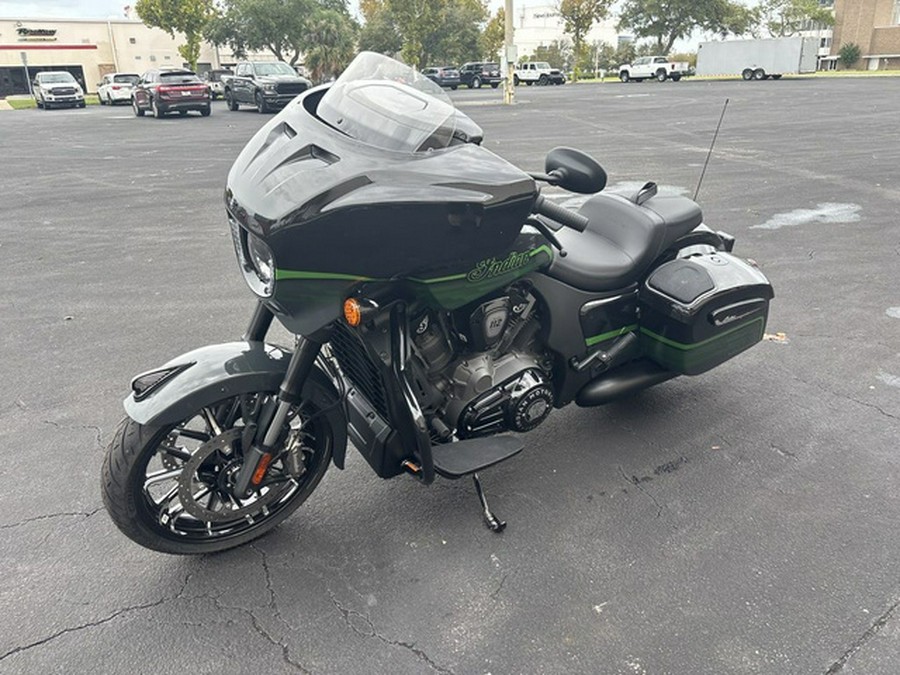 2026 Indian Chieftain Powerplus Dark Horse Signature Series Abyss Metallic / Cypher Gr