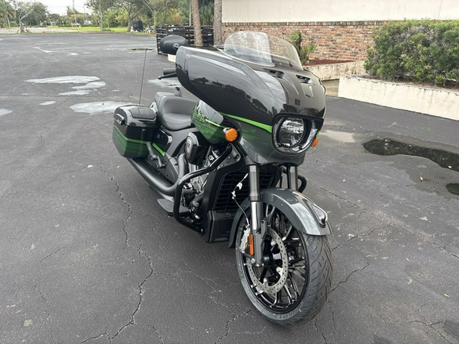 2026 Indian Chieftain Powerplus Dark Horse Signature Series Abyss Metallic / Cypher Gr