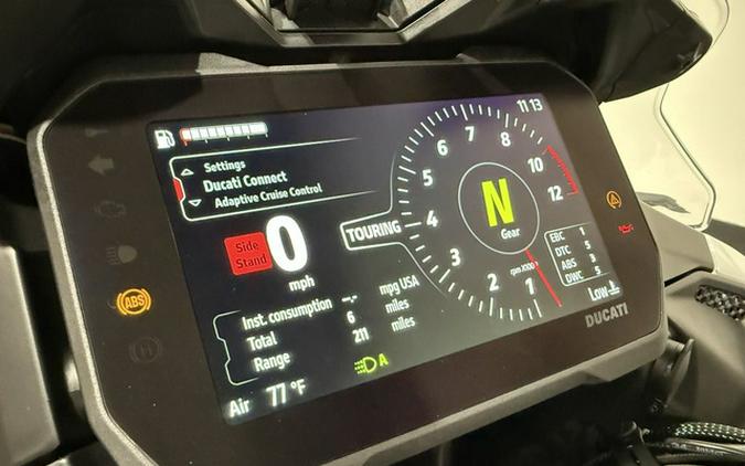 2026 Ducati Multistrada V4 S Travel & Radar Arctic White V4 S
