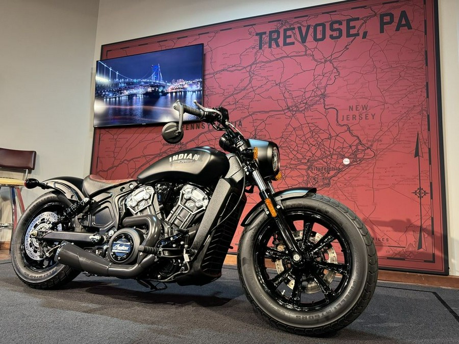 2021 Indian Motorcycle® Scout® Bobber ABS Thunder Black Smoke