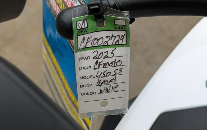 2025 CFMOTO 450SS