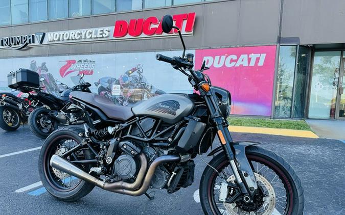 2020 Indian FTR Rally Titanium Smoke