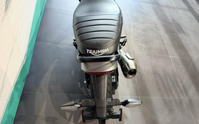 2024 Triumph Speed 400 Phantom Black / Storm Grey Phantom Black Silver Ice