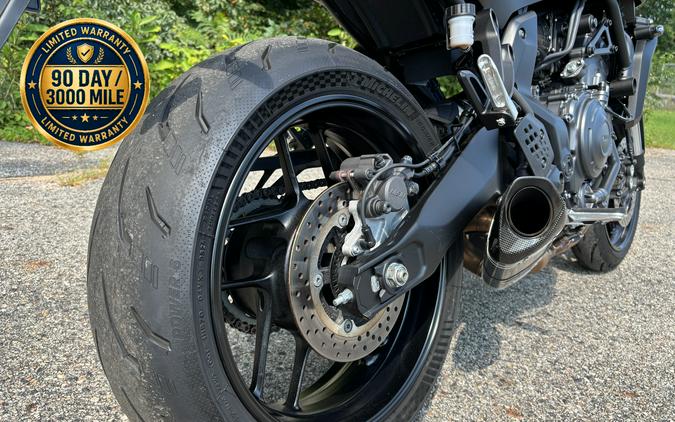 2025 Yamaha MT-07 Matte Charcoal Black