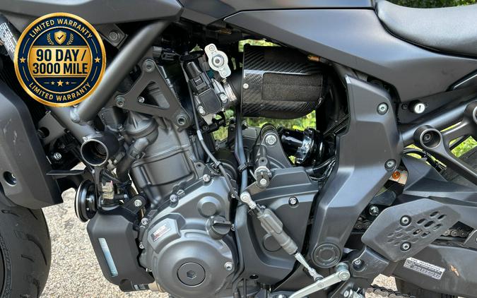 2025 Yamaha MT-07 Matte Charcoal Black