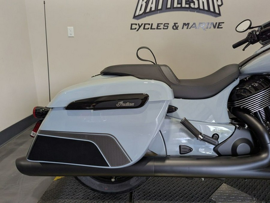 2025 Indian Chieftain Dark Horse Storm Gray/Graphics