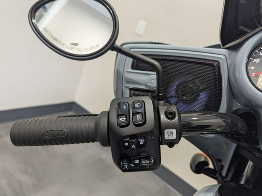 2025 Indian Chieftain Dark Horse Storm Gray/Graphics