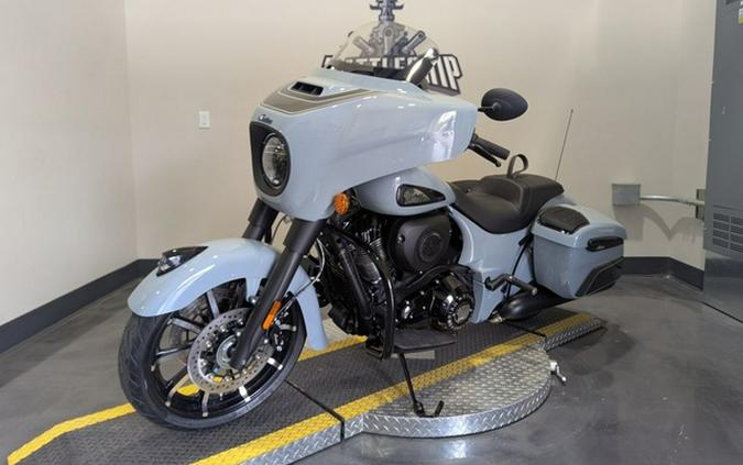 2025 Indian Chieftain Dark Horse Storm Gray/Graphics