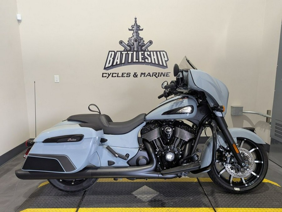 2025 Indian Chieftain Dark Horse Storm Gray/Graphics
