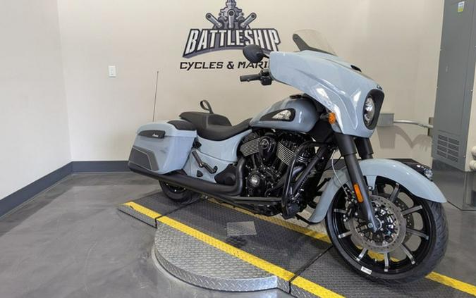 2025 Indian Chieftain Dark Horse Storm Gray/Graphics