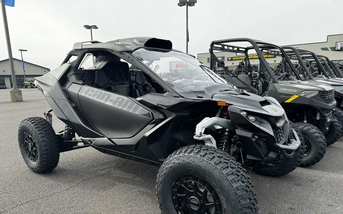 2024 Can-Am® Maverick R X RS with Smart-Shox Triple Black