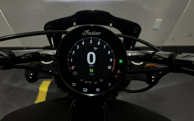 2025 Indian Super Scout Black Smoke with Graphics