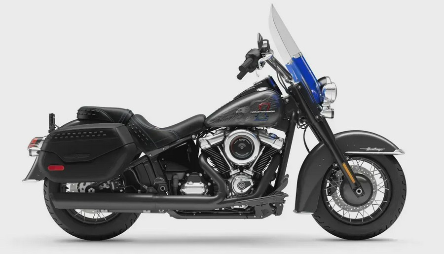 2026 Harley-Davidson® Heritage Classic Midnight Ember w/Laced Wheels