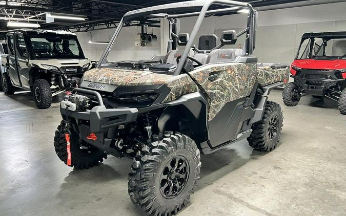 2027 Can-Am® Defender X mr with half-doors HD11 Dark Wildland Camo