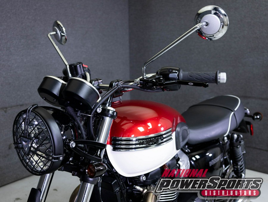 2022 TRIUMPH BONNEVILLE T100 W/ABS