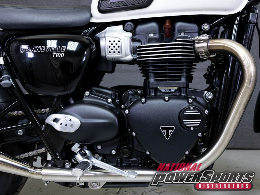 2022 TRIUMPH BONNEVILLE T100 W/ABS