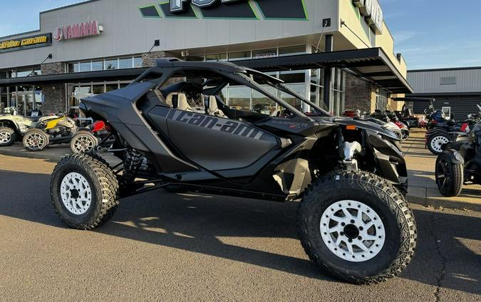 2024 Can-Am® Maverick R X RS with Smart-Shox Triple Black