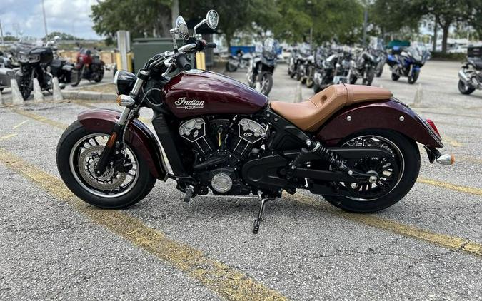 2023 Indian Motorcycle® Scout® ABS Maroon Metallic