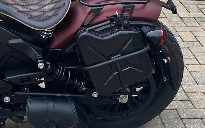 2021 Indian Motorcycle® Scout® Bobber ABS Maroon Metallic Smoke