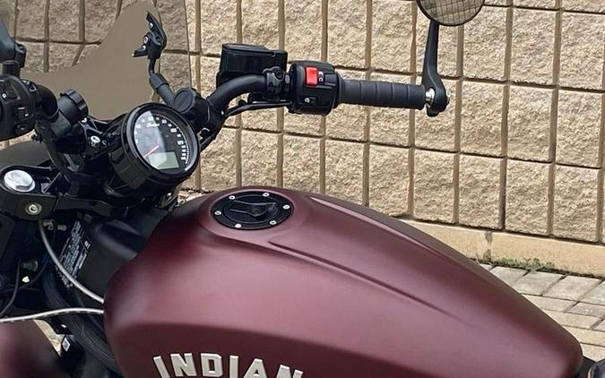 2021 Indian Motorcycle® Scout® Bobber ABS Maroon Metallic Smoke