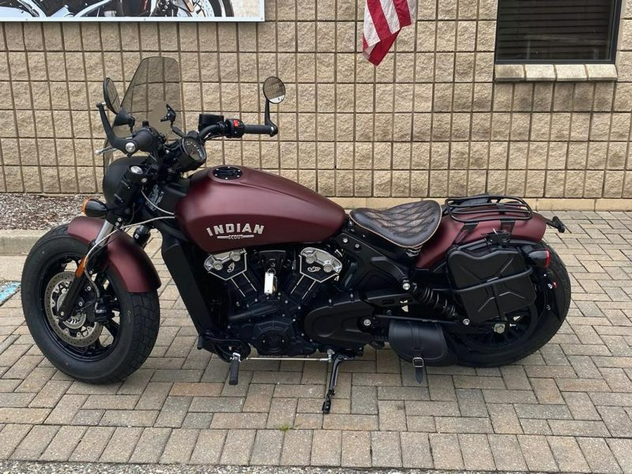 2021 Indian Motorcycle® Scout® Bobber ABS Maroon Metallic Smoke