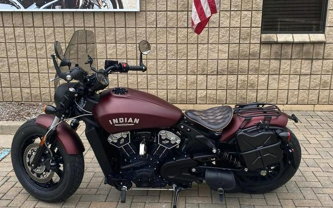 2021 Indian Motorcycle® Scout® Bobber ABS Maroon Metallic Smoke