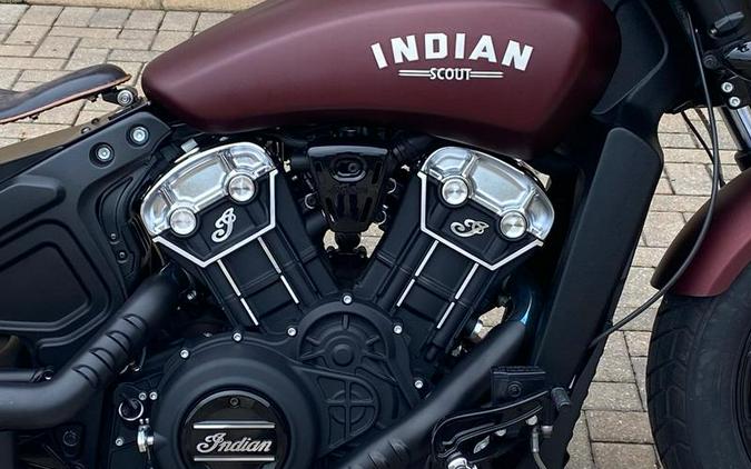 2021 Indian Motorcycle® Scout® Bobber ABS Maroon Metallic Smoke