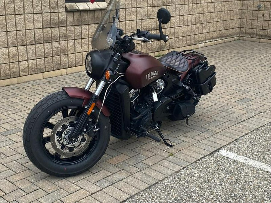 2021 Indian Motorcycle® Scout® Bobber ABS Maroon Metallic Smoke