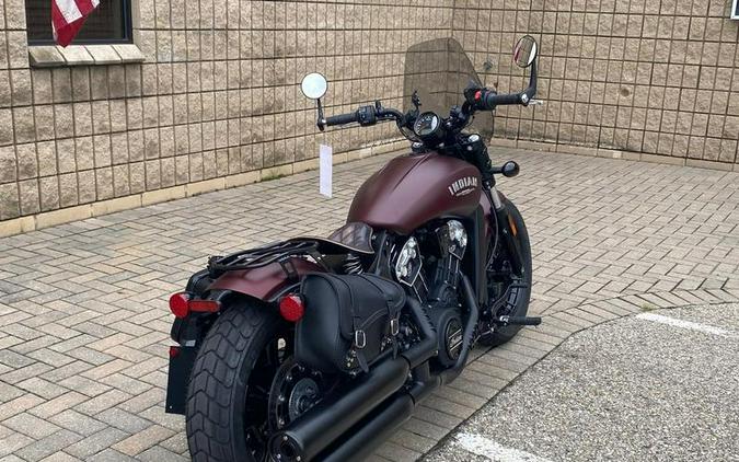 2021 Indian Motorcycle® Scout® Bobber ABS Maroon Metallic Smoke