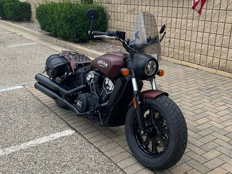 2021 Indian Motorcycle® Scout® Bobber ABS Maroon Metallic Smoke