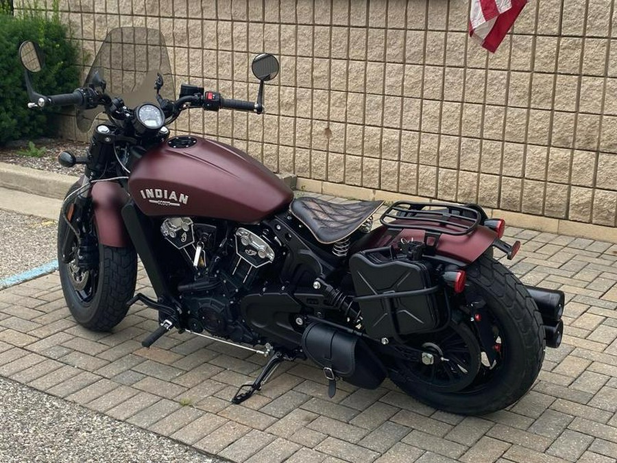 2021 Indian Motorcycle® Scout® Bobber ABS Maroon Metallic Smoke