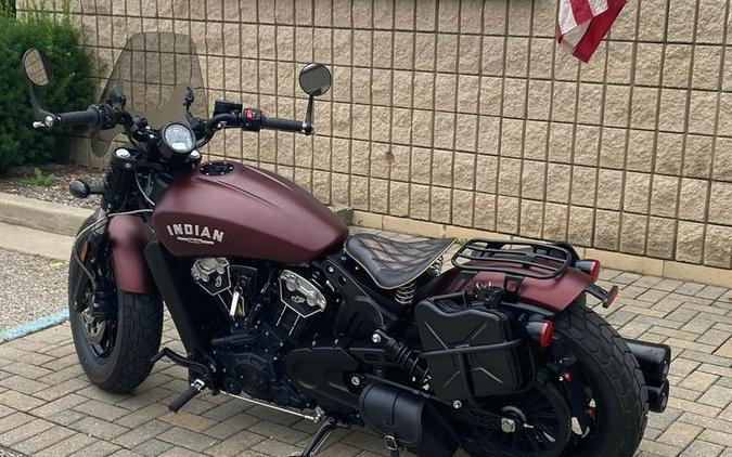 2021 Indian Motorcycle® Scout® Bobber ABS Maroon Metallic Smoke