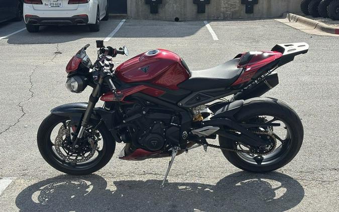 2024 Triumph Street Triple 765 RS Carnival Red