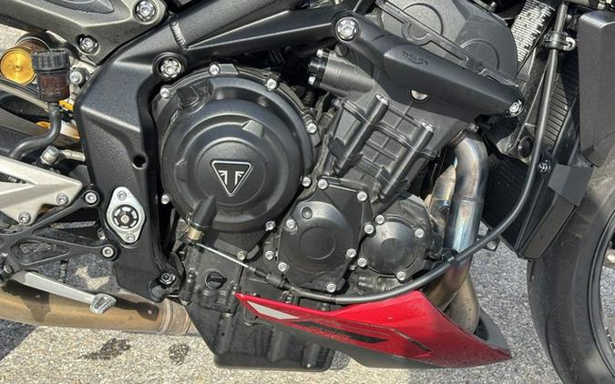 2024 Triumph Street Triple 765 RS Carnival Red