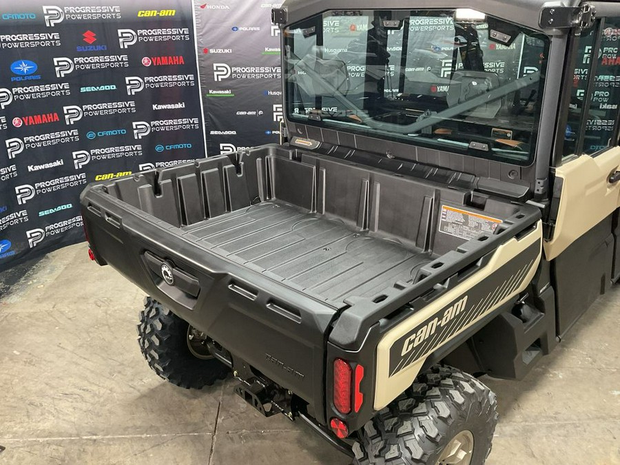 2024 Can-Am® Defender MAX Limited HD10 Desert Tan & Timeless Black