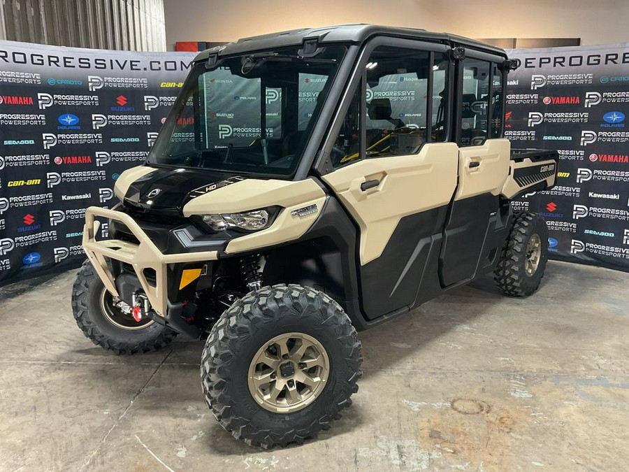 2024 Can-Am® Defender MAX Limited HD10 Desert Tan & Timeless Black