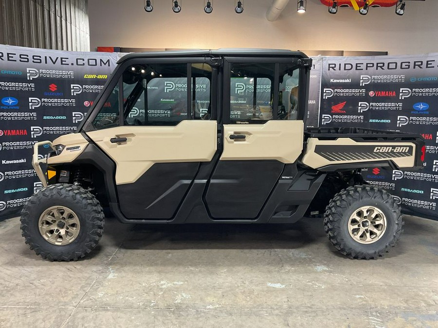 2024 Can-Am® Defender MAX Limited HD10 Desert Tan & Timeless Black