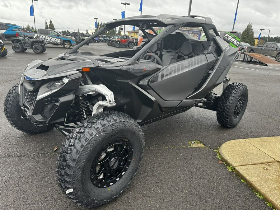 2024 Can-Am® Maverick R X RS with Smart-Shox Triple Black