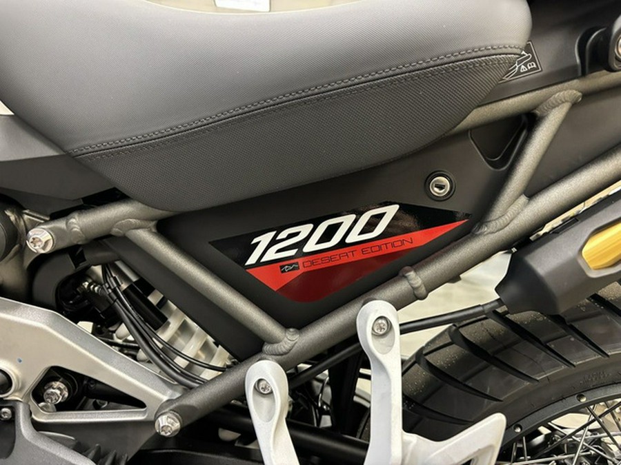 2026 Triumph Tiger 1200 Desert Edition Crystal White