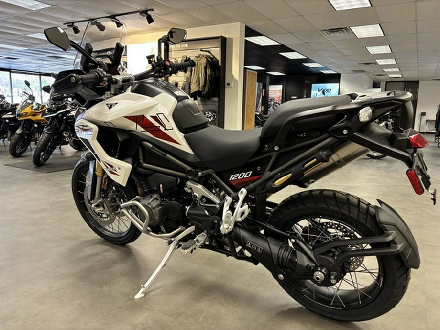 2026 Triumph Tiger 1200 Desert Edition Crystal White