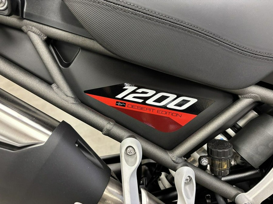 2026 Triumph Tiger 1200 Desert Edition Crystal White