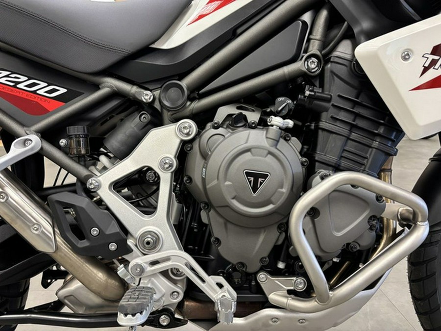 2026 Triumph Tiger 1200 Desert Edition Crystal White