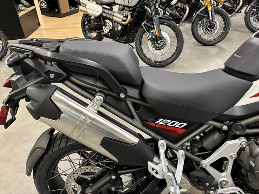2026 Triumph Tiger 1200 Desert Edition Crystal White