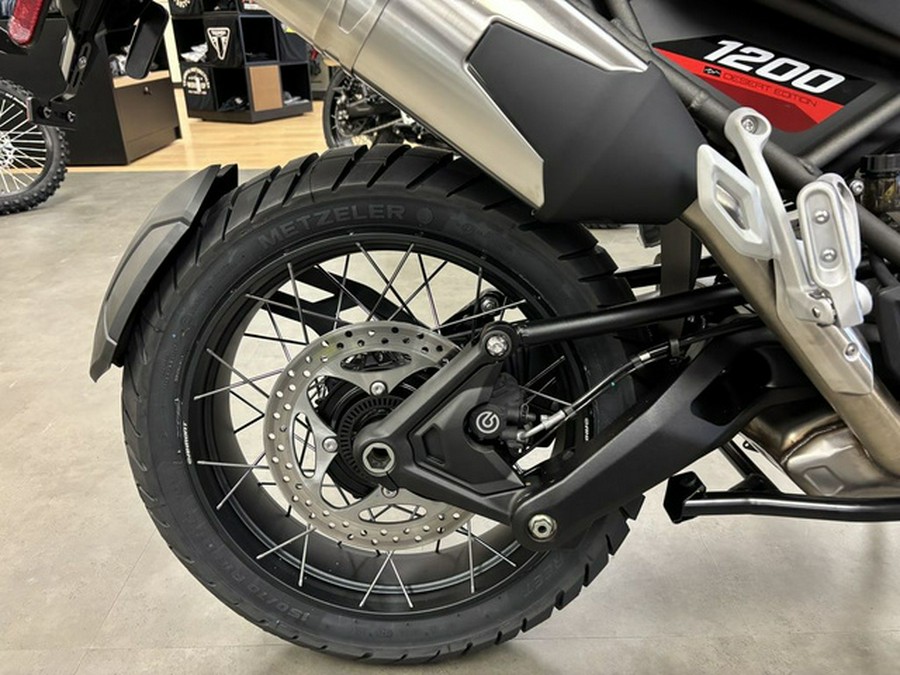 2026 Triumph Tiger 1200 Desert Edition Crystal White