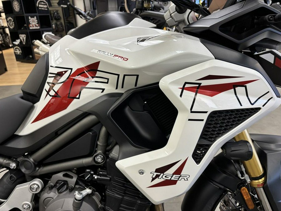 2026 Triumph Tiger 1200 Desert Edition Crystal White
