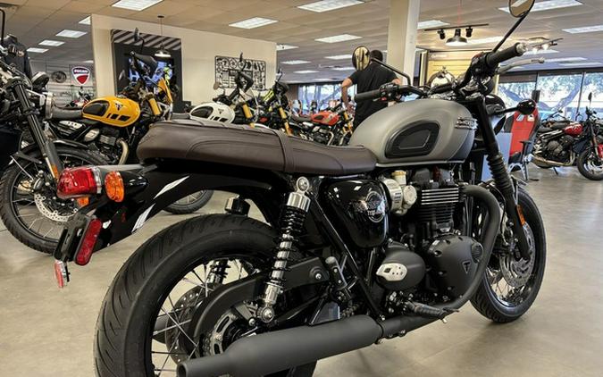 2026 Triumph Bonneville T120 Black Matt Silver Ice